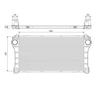 VALEO 818375 Intercooler