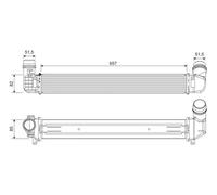 Intercooler VALEO 818389