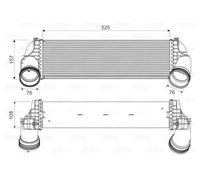 VALEO 818562 Intercooler