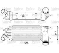 Valeo Intercooler 818583 compatibile con Citroën C8, Fiat Scudo, Peugeot 807/Expert