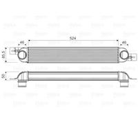 VALEO 818661 Intercooler