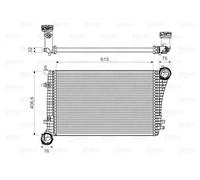 VALEO 818675 Intercooler