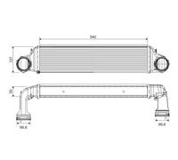 VALEO 818715 Intercooler