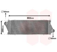 Radiatore intercooler Alluminio 30004217 VAN WEZEL per MERCEDES-BENZ VW