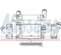 NISSENS 961289 Intercooler