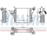 NISSENS 961305 Intercooler