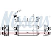 Radiatore intercooler Alluminio 961318 NISSENS