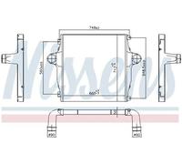 NISSENS 961326 Intercooler