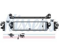 Radiatore intercooler Alluminio 961504 NISSENS per FORD FOCUS IV