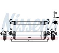 Intercooler NISSENS 961507