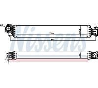 Intercooler NISSENS 961527