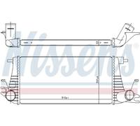 Radiatore intercooler Alluminio 96393 NISSENS per MINI MINI COUNTRYMAN