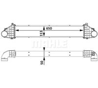 MAHLE CI 139 000P Intercooler