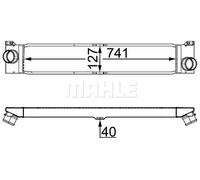 MAHLE CI 157 000S Intercooler