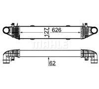 MAHLE CI 359 000S Intercooler