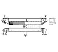 MAHLE CI 505 000S Intercooler