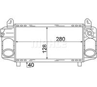 MAHLE ORIGINAL CI 72 000S Intercooler