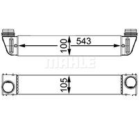 MAHLE CI 79 000S Intercooler