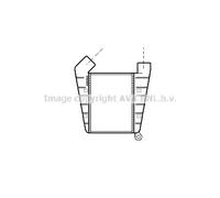 Radiatore intercooler Alluminio OL4204 AVA QUALITY COOLING per OPEL OMEGA A