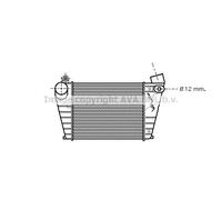 AVA QUALITY COOLING VNA4200 intercooler aria turbo per motori turbo