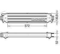 Intercooler DENSO DIT09103