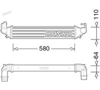 Intercooler DENSO DIT09117