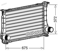 Radiatore intercooler DIT50011 DENSO per TOYOTA AVENSIS Tre volumi