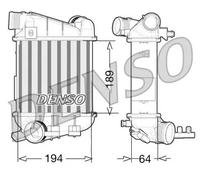 Radiatore intercooler Sx DIT02027 DENSO per AUDI A4 B7 A4 B7 Avant
