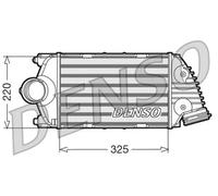 Intercooler DENSO DIT28015 sinistro