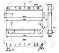 RADIATORE LADA NIVA 1.6 BENZINA DAL 1977 IN POI NUOVO