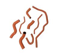 Radiatore Liquido Tubo Compatibile Con A3 8P1 Per Sportback 8PA S3 Per Quattro 2.0 TFSi Kit Tubi Flessibili Radiatore Liquido Raffreddamento In Silicone Per Motore Intercooler(Orange)