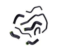 Radiatore Liquido Tubo Compatibile Con A3 Per Sportback S3 Per Quattro 8P1 2.0 TFSI Kit Di Parti Per Tubo Flessibile Liquido Raffreddamento Del Radiatore Del Motore In Silicone(Black)