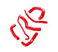 Radiatore Liquido Tubo Compatibile Con Ford Per Mustang GT 4.6L Per Shelby 5.4L V8 MT 2005 2006 2007 2008 2009 2010 Tubi Flessibili Del Radiatore Tubo Motore 6 Pezzi(Red)