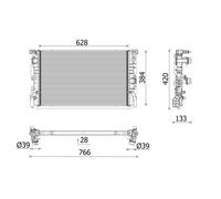 Radiatore MAHLE CR 2696 000P