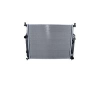 Radiatore Motore Alette 637 - 528 MM Alluminio NRF per U.a. Benz M - Classe