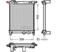 RADIATORE MOTORE DRM32036