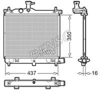 Denso Radiatore motore DRM41009 – Originale, nuovo per Hyundai i10 1.0/1.2