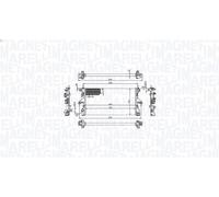 Radiatore motore MAGNETI MARELLI 350213215100 per DUCATO Autobus 2.3 2011-2014