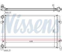 RADIATORE MOTORE NISSENS PER VW AUDI SEAT SKODA NIS65277A