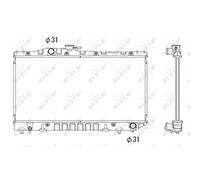 NRF 516712 Radiatore motore