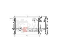 Radiatore Motore Per Ford Galaxy 2.0 TDCI 2.2 S-Max VOLVO XC60