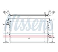 Radiatore Motore Radiatore Auto NISSENS Per Fiat Stilo 192