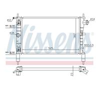 NISSENS 632831 Radiatore motore
