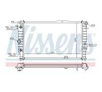 Radiatore Motore Radiatore Auto NISSENS Per Opel Vectra A 86_ 87_ J89 Calibra