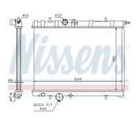 NISSENS 63697 Radiatore motore