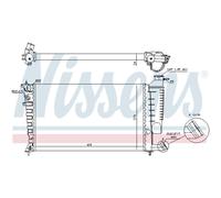 NISSENS 61318A Radiatore motore