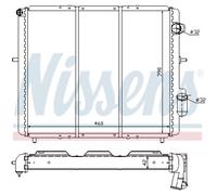 NISSENS 639461 Radiatore motore