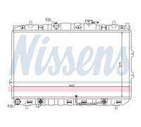Radiatore NISSENS 66649