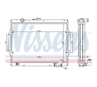 Radiatore NISSENS 68156