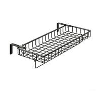 Radiatore Nodrill per riscaldamento 40/50 cm ferro con supporto asciugamano salvaspazio struttura più installazione compatibile con asciugamano (nero, L)